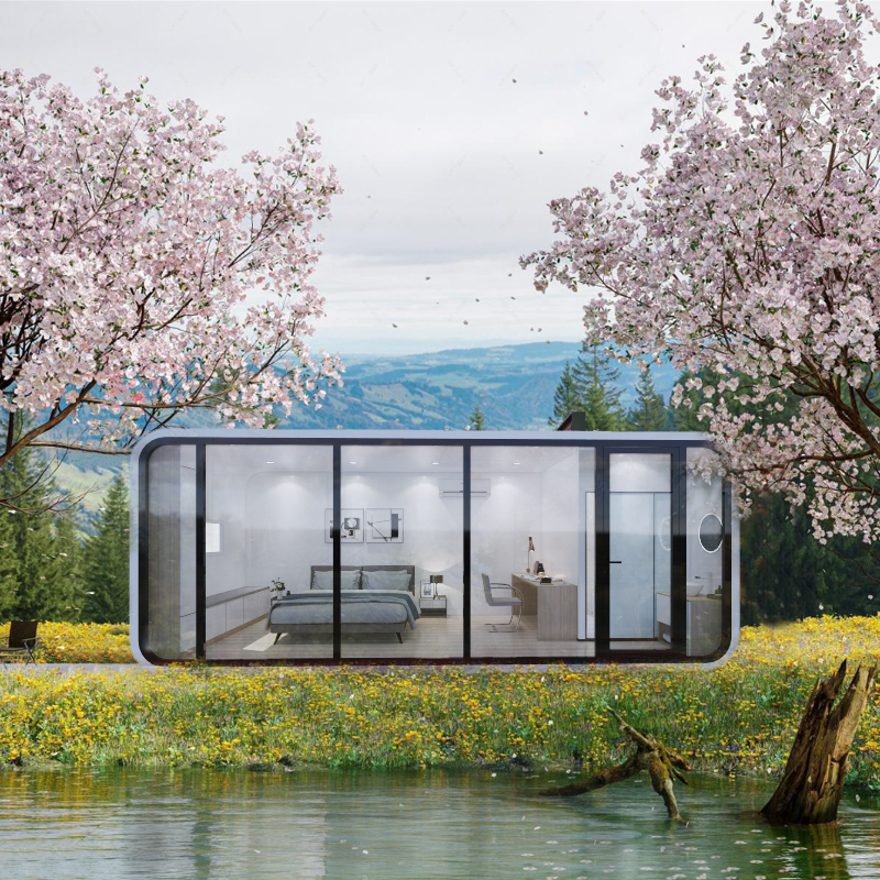 Living Apple Cabin Container House